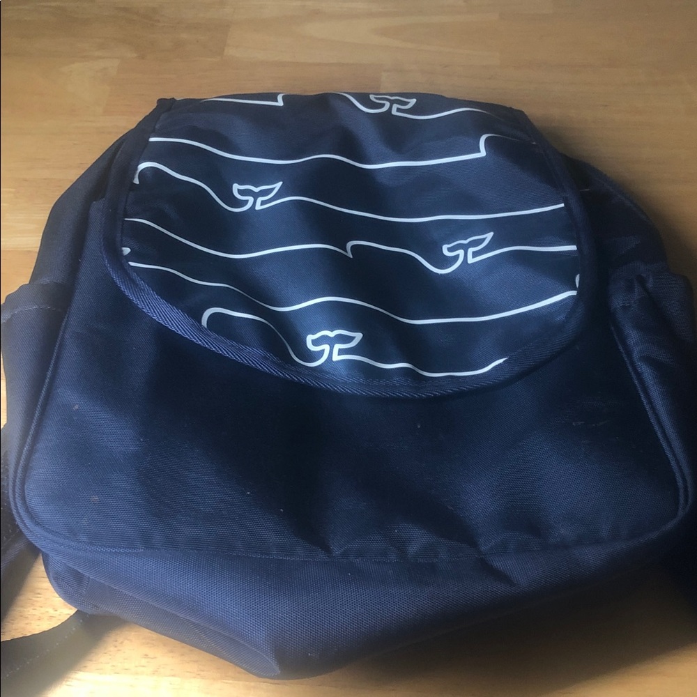 Vineyard vines Navy Blue diaper bag